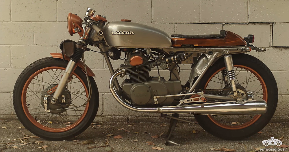Moto Film: Sarah Lahalih's 1973 Honda CB175
