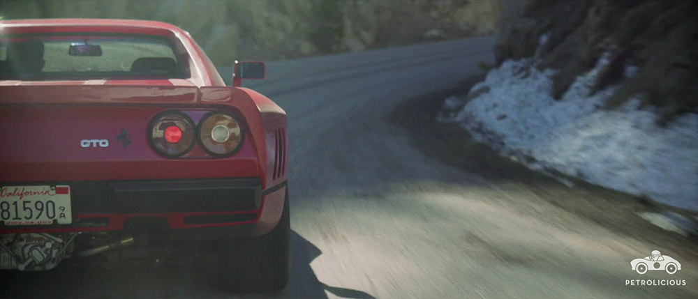 Fuel Tank TV: Ferrari 288 GTO Driving Through A Mountain Pass