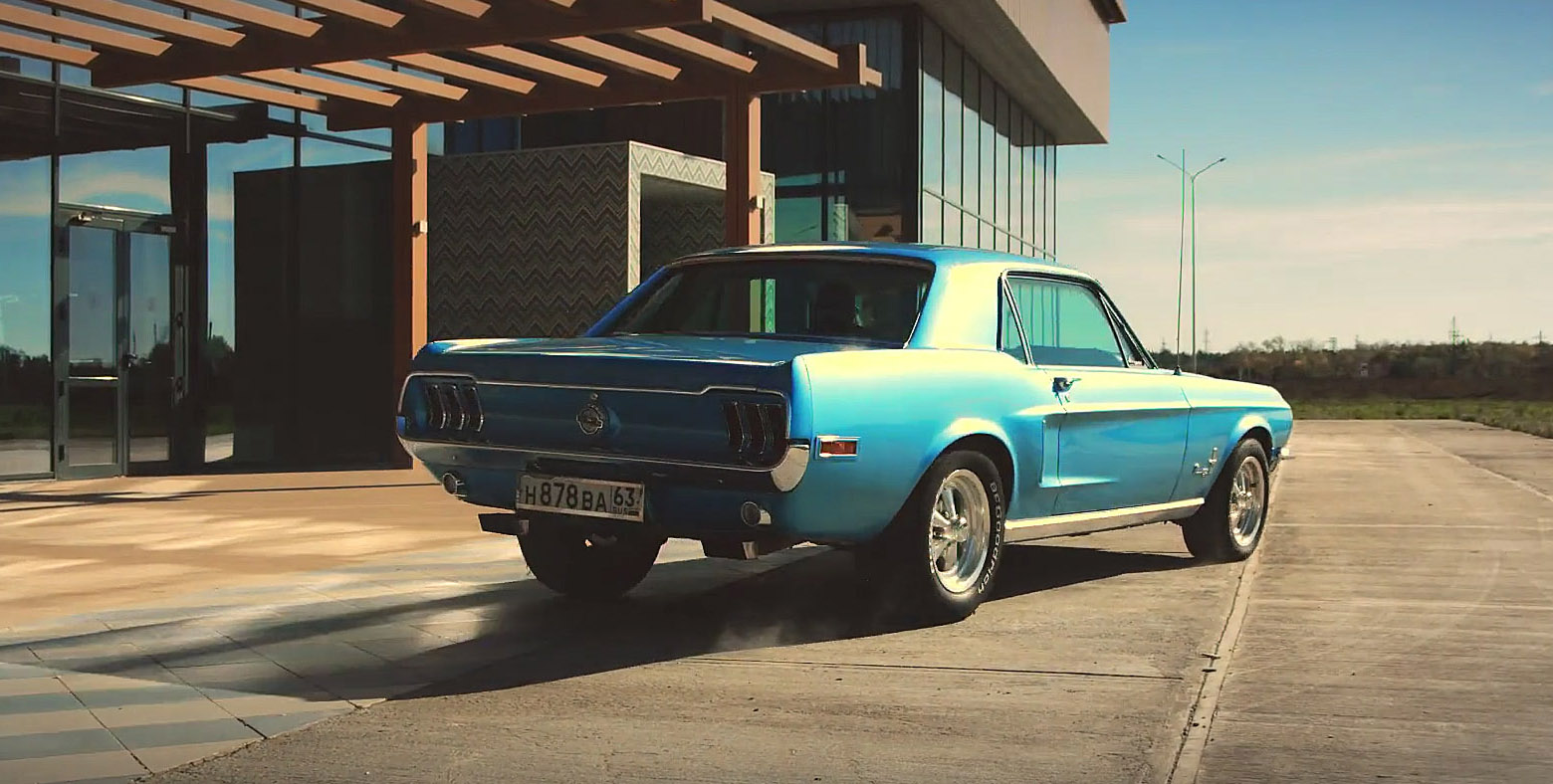 Fuel Tank TV: Ford Mustang 1968 Coupe