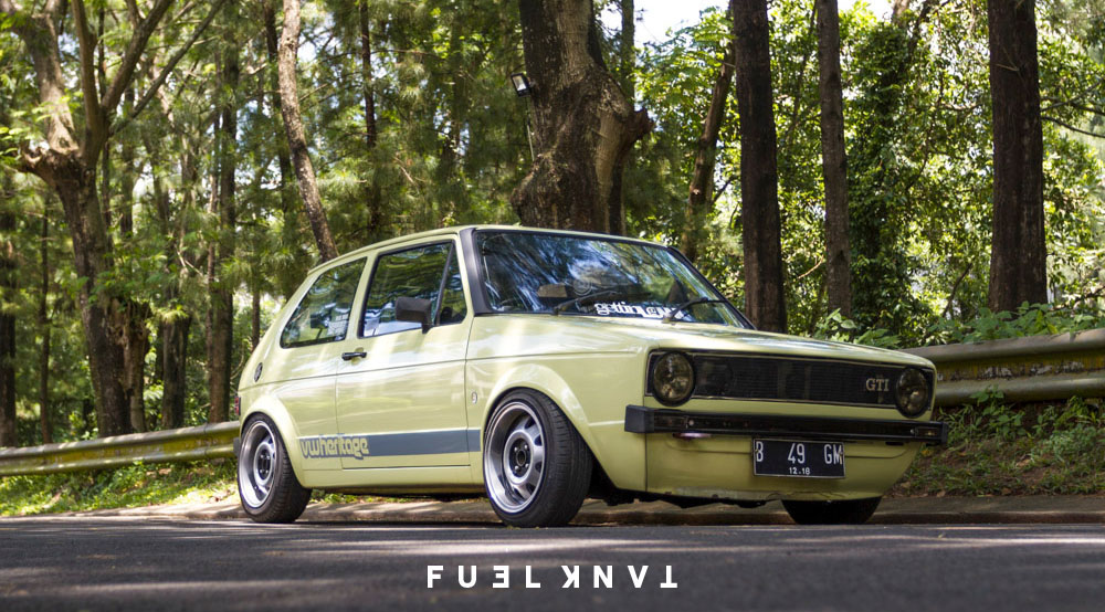 Rare Rabbit: An Indonesian Two Door Volkswagen Golf Mk1