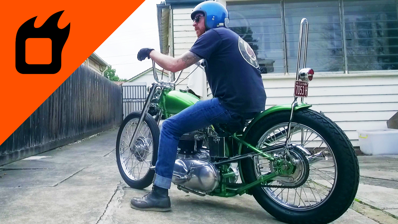 Fuel Tank TV | Jimmy's 1954 Triumph Thunderbird Bobber 