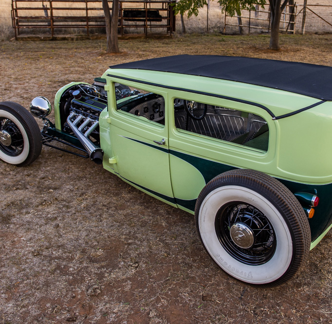 Two Tone Tudor | Frank Napoli's '28 Ford Model A