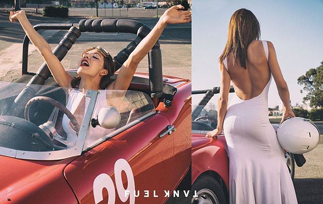 Lady Racer | Dominique Chaleyer. As first seen in #FuelMagazine issue 19, the article is now available in full at fueltank.cc and in the #fueltankapp. 📷 @petersoulis.